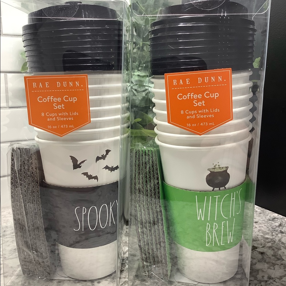 Rae Dunn disposable travel cups